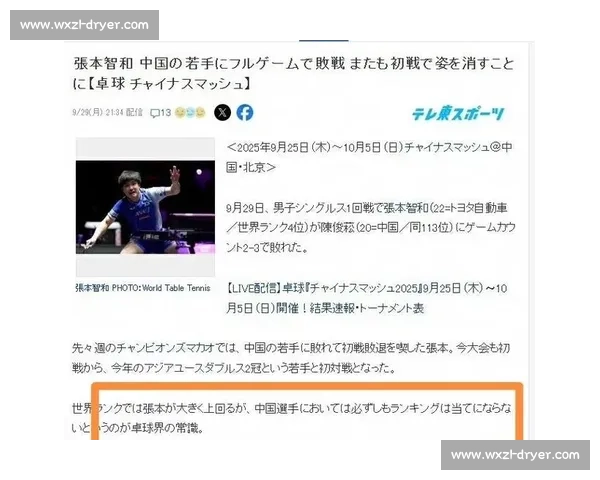 10-5 到 12-14！国乒新星大逆转，对手暴怒砸拍拒握手